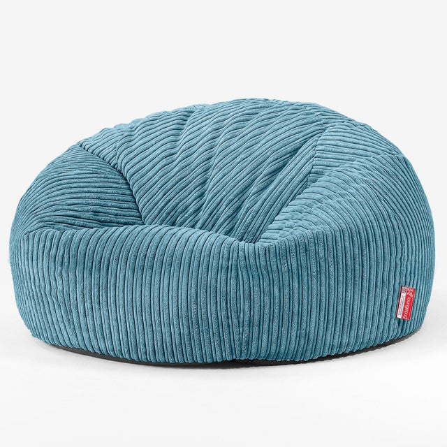 Classic Sofa Bean Bag - Cord Aegean Blue 01