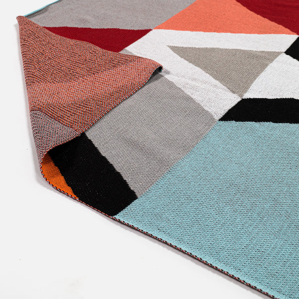 Throw / Blanket - Cotton Blend Cotswold Fabric Close-up Image