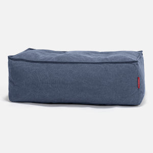 Large Footstool - Canvas Navy
