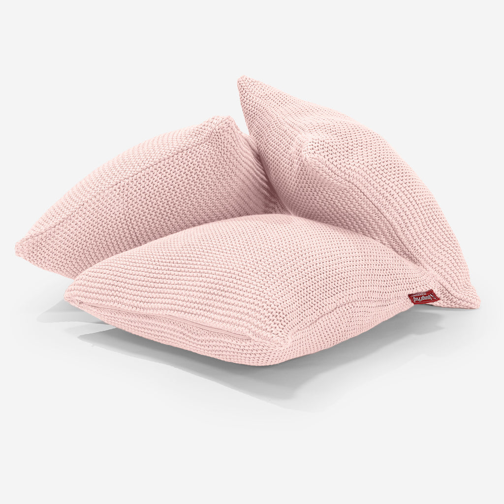 Decorative Cushion 47 x 47cm - 100% Cotton Ellos Baby Pink