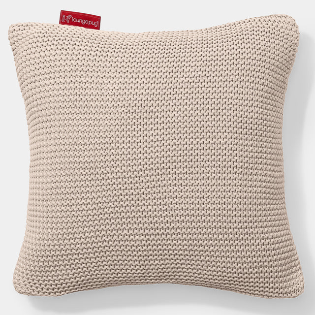 Decorative Cushion 47 x 47cm - 100% Cotton Ellos Cream