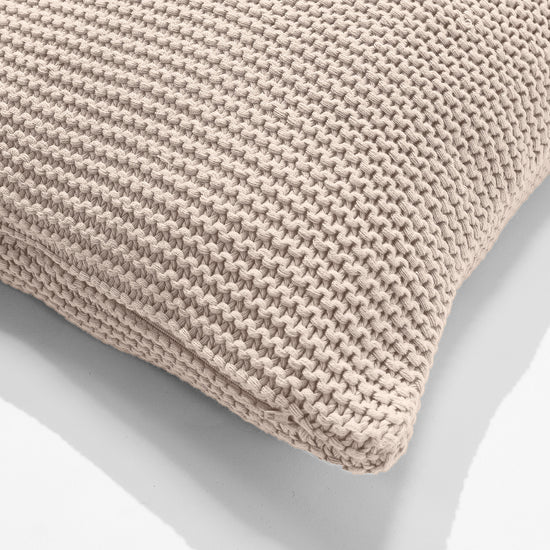 Decorative Cushion 47 x 47cm - 100% Cotton Ellos Cream