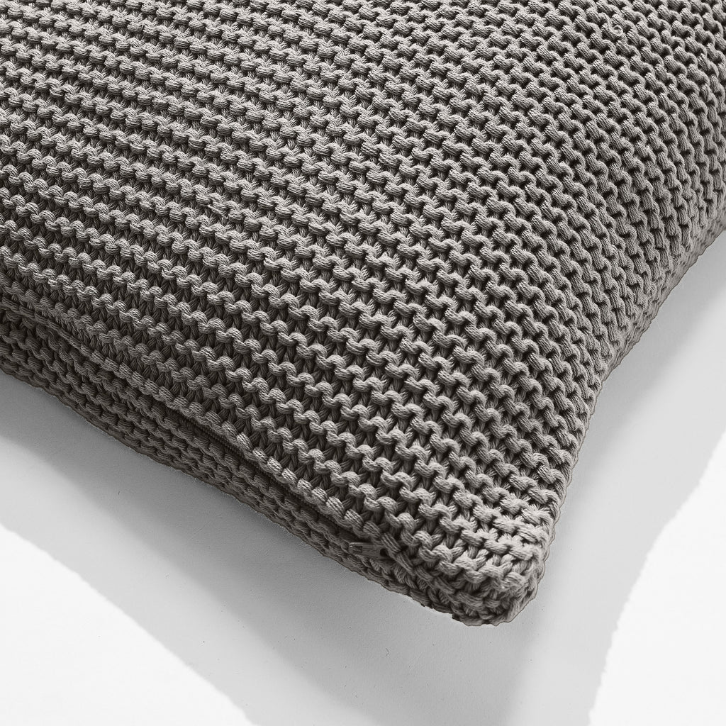 Decorative Cushion 47 x 47cm - 100% Cotton Ellos Graphite Grey