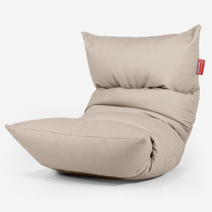 Eva Lounger Bean Bag - Vegan Leather Ivory