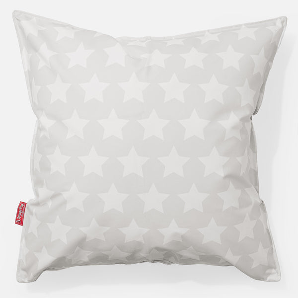 Extra Large Scatter Cushion 70 x 70cm - Print Grey Star