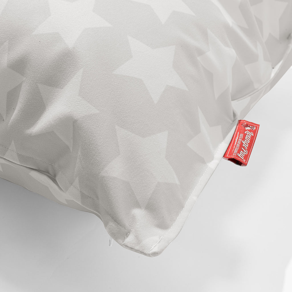Extra Large Scatter Cushion 70 x 70cm - Print Grey Star
