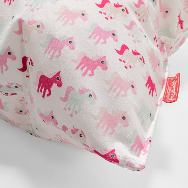 Extra Large Scatter Cushion Cover 70 x 70cm - Print My Little Pony Fabric Close-up Image