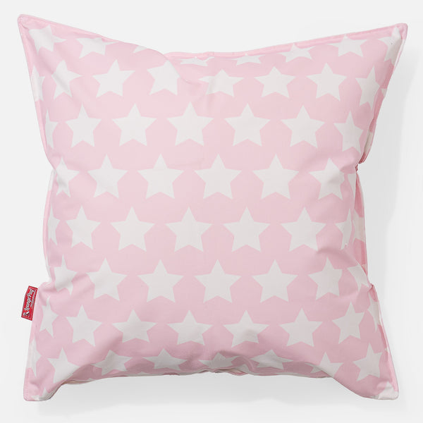 Extra Large Scatter Cushion 70 x 70cm - Print Pink Star