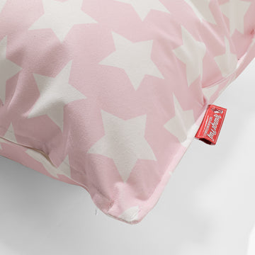 Extra Large Scatter Cushion 70 x 70cm - Print Pink Star