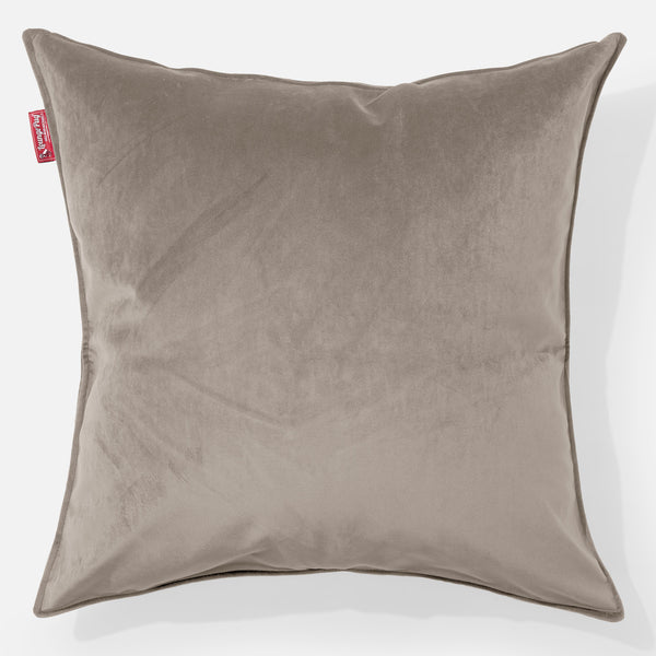 Extra Large Scatter Cushion 70 x 70cm - Velvet Mink 01