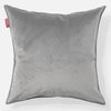 Extra Large Scatter Cushion 70 x 70cm - Velvet Silver 01