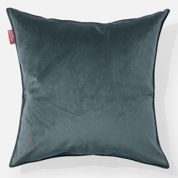 Extra Large Scatter Cushion 70 x 70cm - Velvet Teal 01