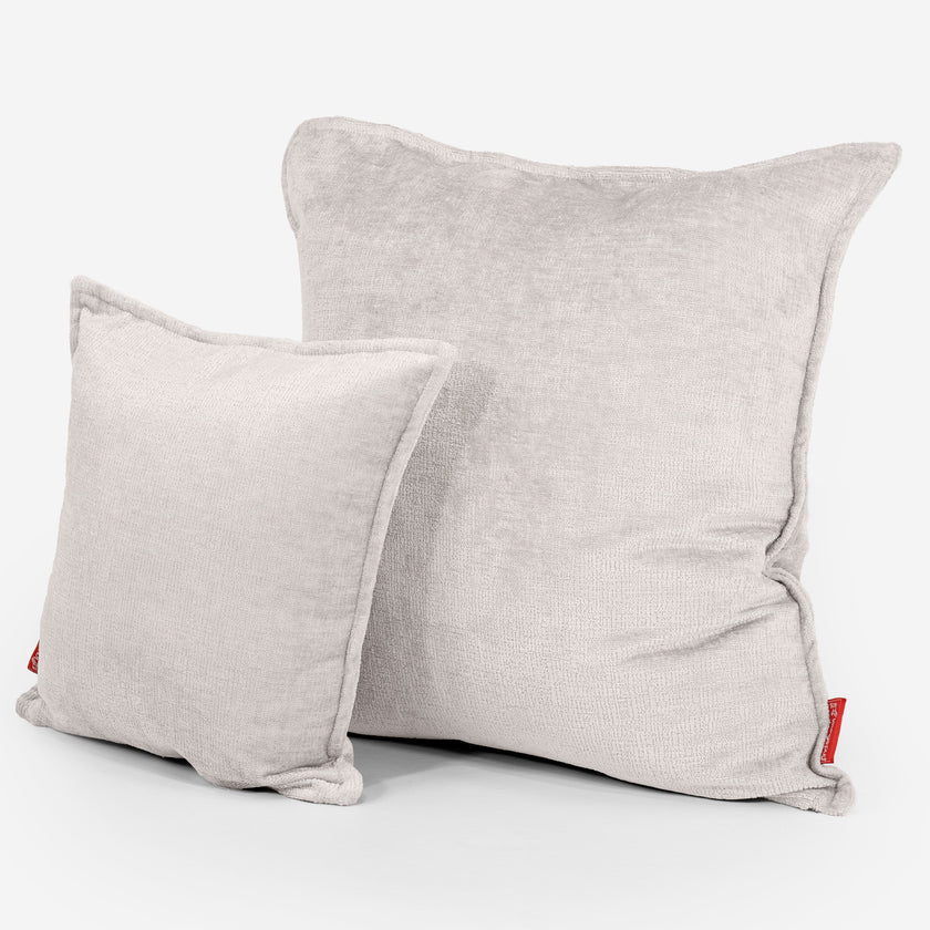 Extra large shop cream cushions