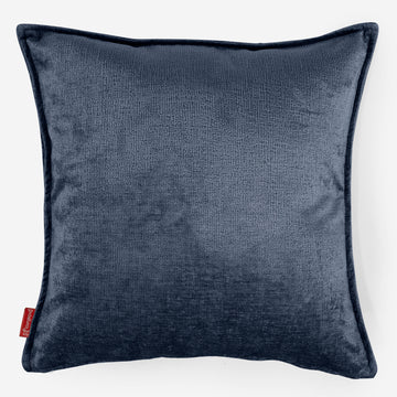 Extra Large Scatter Cushion Cover 70 x 70cm - Chenille Navy Blue 01