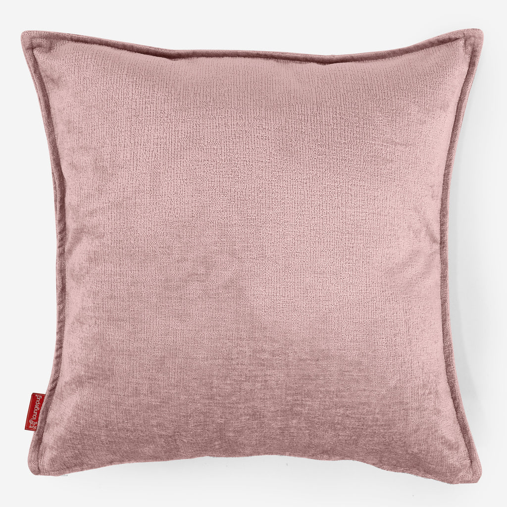 Extra Large Scatter Cushion Cover 70 x 70cm - Chenille Pink 01