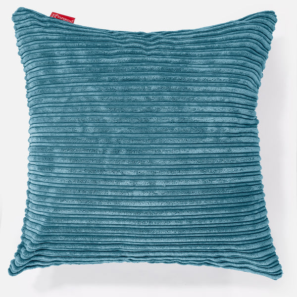 Extra Large Scatter Cushion 70 x 70cm - Cord Aegean Blue
