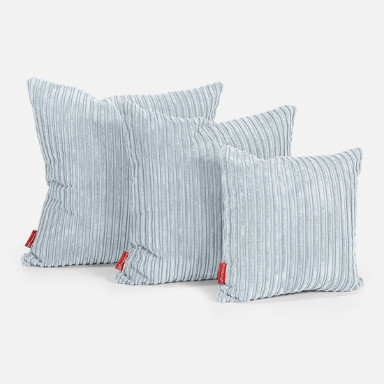 Extra Large Scatter Cushion 70 x 70cm - Cord Baby Blue