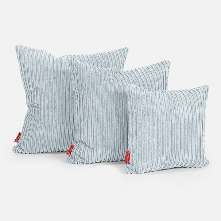Extra Large Scatter Cushion 70 x 70cm - Cord Baby Blue
