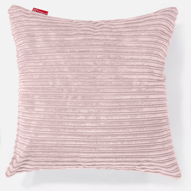 Extra Large Scatter Cushion 70 x 70cm - Cord Blush Pink