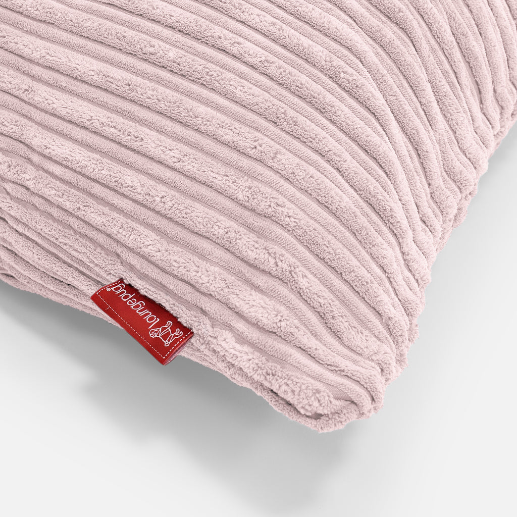 Extra Large Scatter Cushion 70 x 70cm - Cord Blush Pink