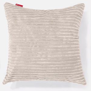 Extra Large Scatter Cushion Cover 70 x 70cm - Cord Ivory