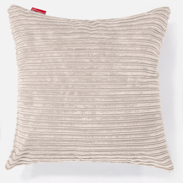 Extra Large Scatter Cushion 70 x 70cm - Cord Ivory