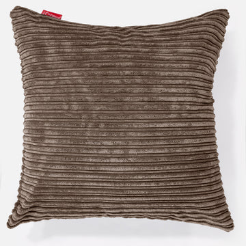 Extra Large Scatter Cushion 70 x 70cm - Cord Mocha Brown