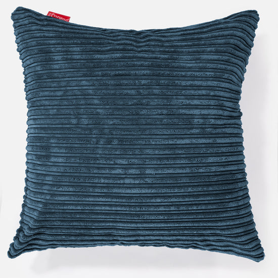 Extra Large Scatter Cushion 70 x 70cm - Cord Navy Blue