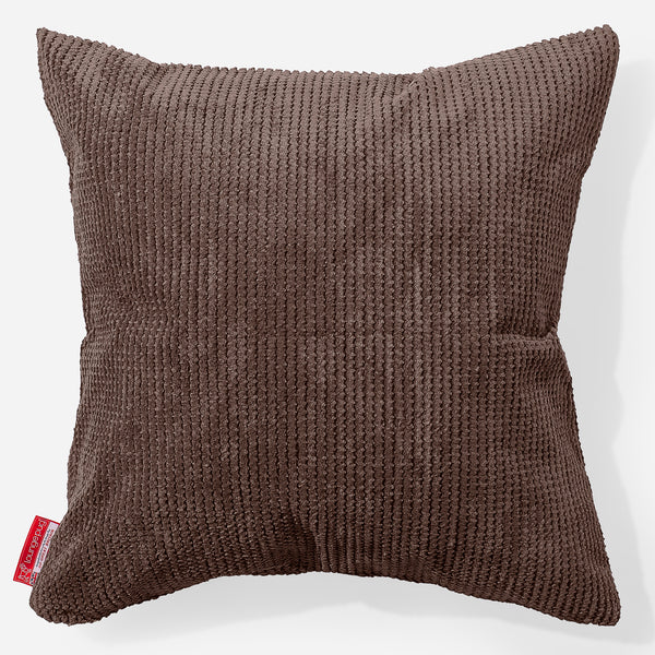 Extra Large Scatter Cushion 70 x 70cm - Pom Pom Chocolate Brown 01