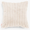 Extra Large Scatter Cushion Cover 70 x 70cm - Ultra Plush Cord Cream 01