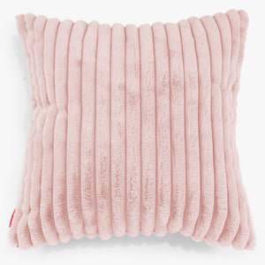 Extra Large Scatter Cushion Cover 70 x 70cm - Ultra Plush Cord Dusty Pink