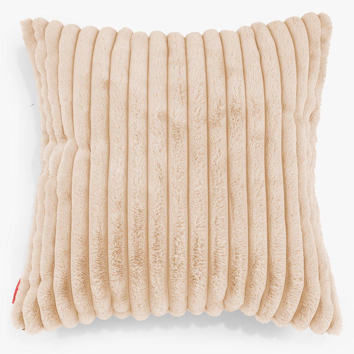 Lounge Pug Extra Large Scatter Cushion 70 X 70cm Ultra Plush Cord Peach Decorative Pillow Square Big Bertha Original UK