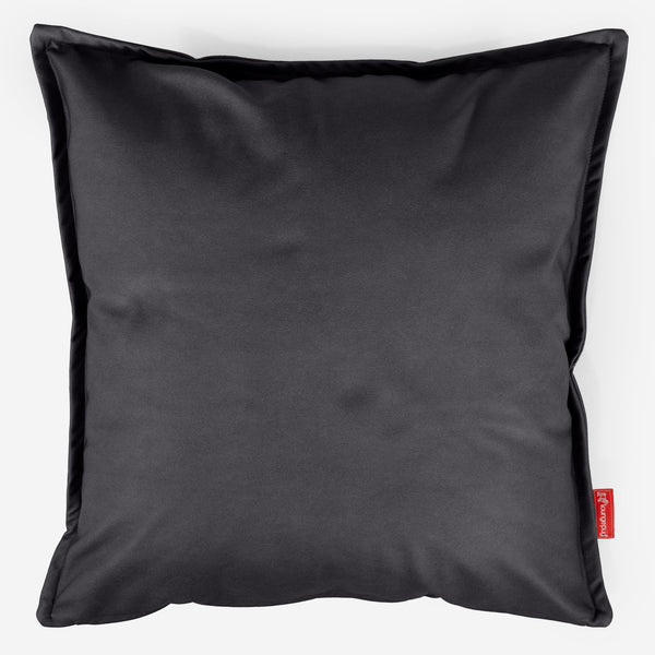 Extra Large Scatter Cushion Cover 70 x 70cm - Vegan Leather Black 01