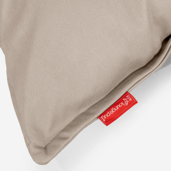 Extra Large Scatter Cushion Cover 70 x 70cm - Vegan Leather Ivory 03