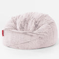 Fluffy Faux Fur Rabbit Dusty Pink