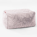 Fluffy Faux Fur Rabbit Dusty Pink