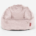 Faux Fur Rabbit Dusty Pink
