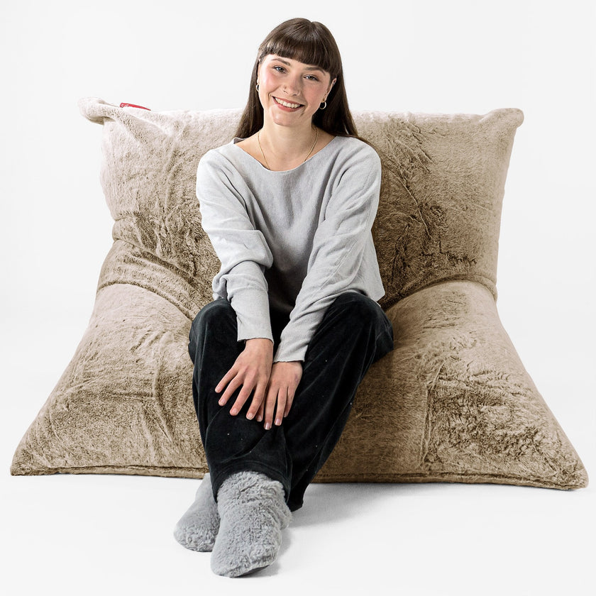 Big bean bag pillow deals