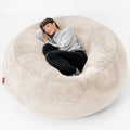 Faux Fur Rabbit White
