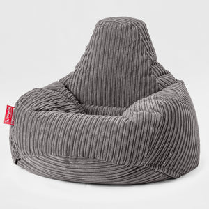 Teardrop Bean Bag Chair - Cord Graphite Grey