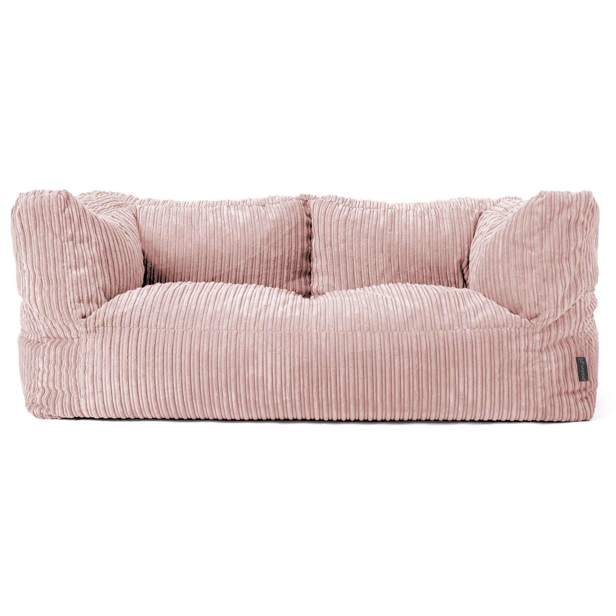 Lounge Pug Giant 2 Seater Bean Bag Sofa Cord Mink Albert Beanbag