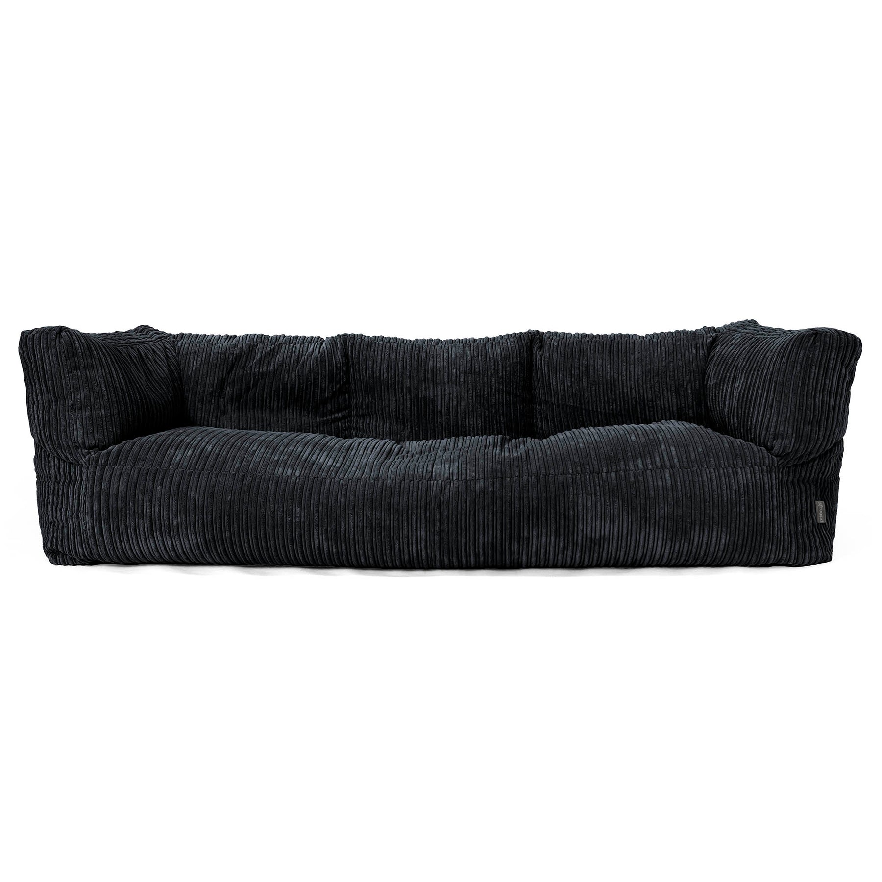Seater Bean Bag Sofa Seater Bean Bag Black And Gold Lounge Pug