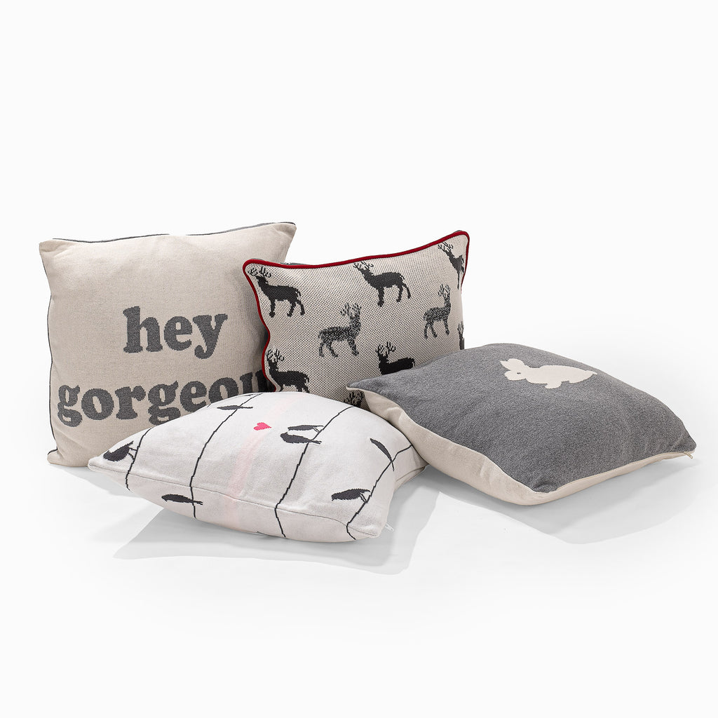 Decorative Cushion 47 x 47cm - 100% Cotton Hey Gorgeous