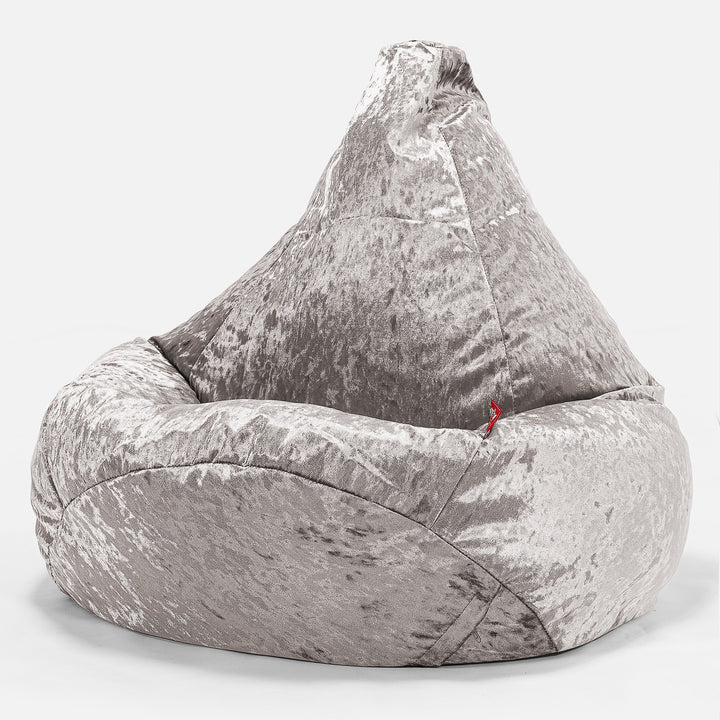 Lounge Pug Highback Gaming Bean Bag Chair Shimmering Vintage