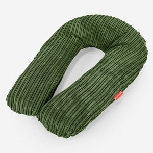 Hug Pillow - Cord Forest Green