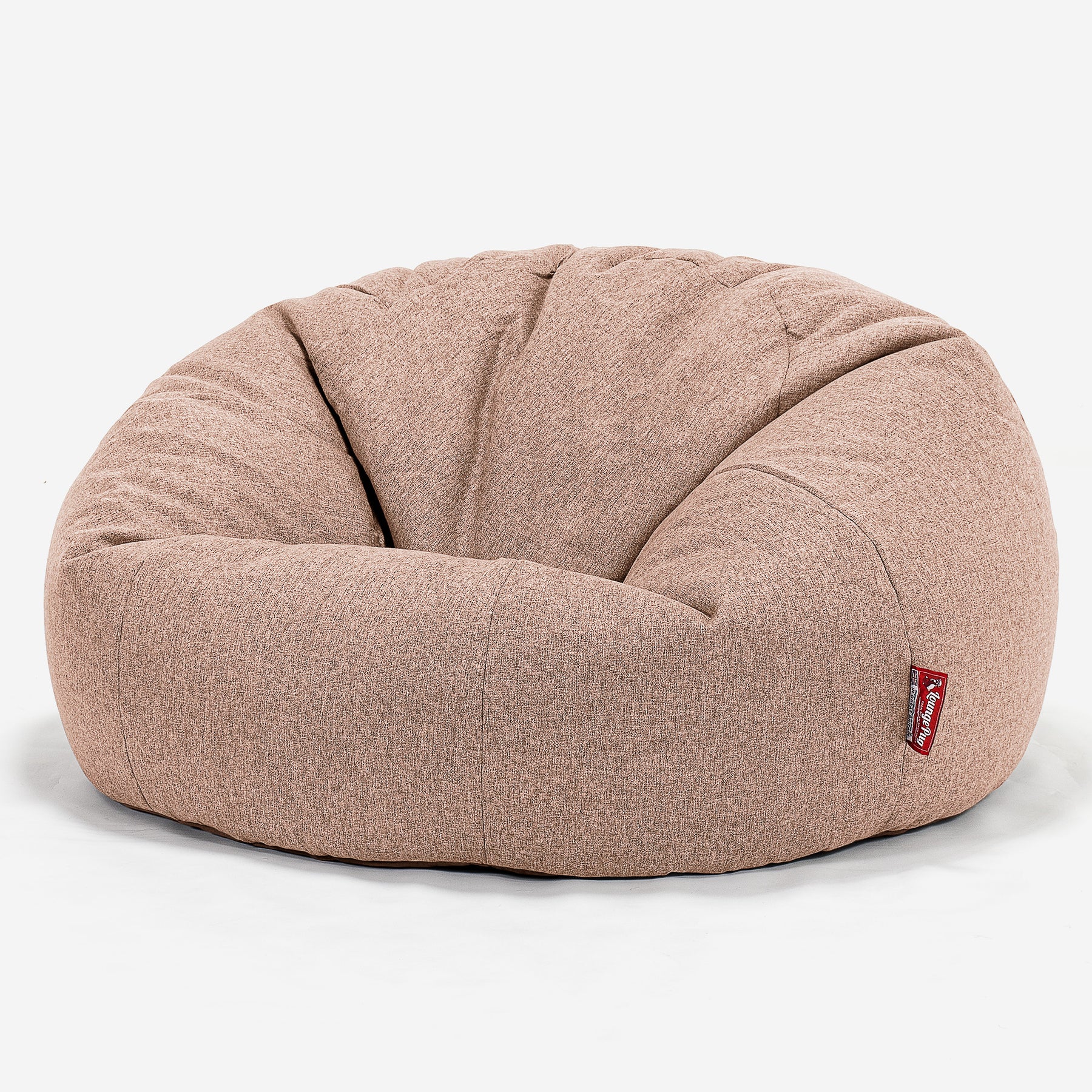 Lounge Pug Pom Pom Luxury Bean Bag Sofa Classic Large Beanbags UK Ivory