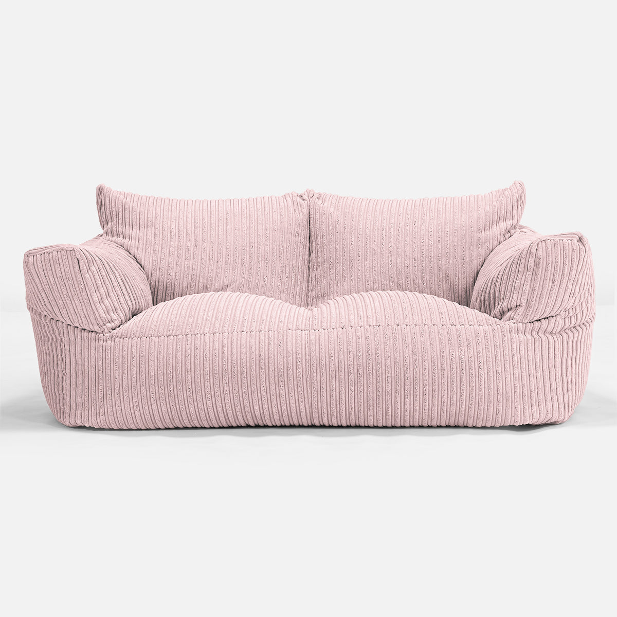 Lounge Pug Josephine Bean Bag Sofa Cord Blush Pink Beanbag Couch