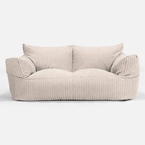 Josephine Sofa Bean Bag - Cord Ivory 01