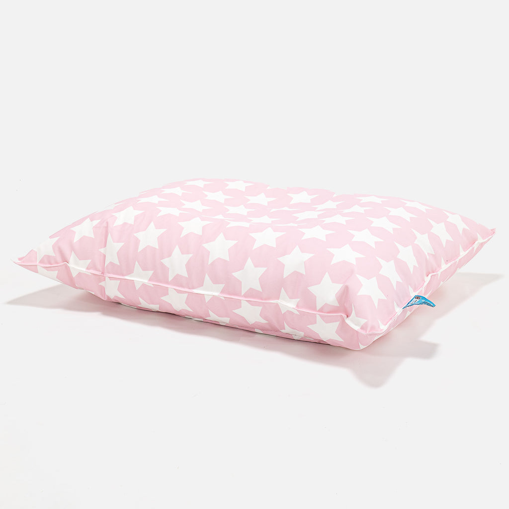 Children's Beanbag Pillow - Print Pink Star 02