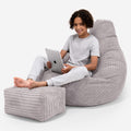 Cord Silver Grey